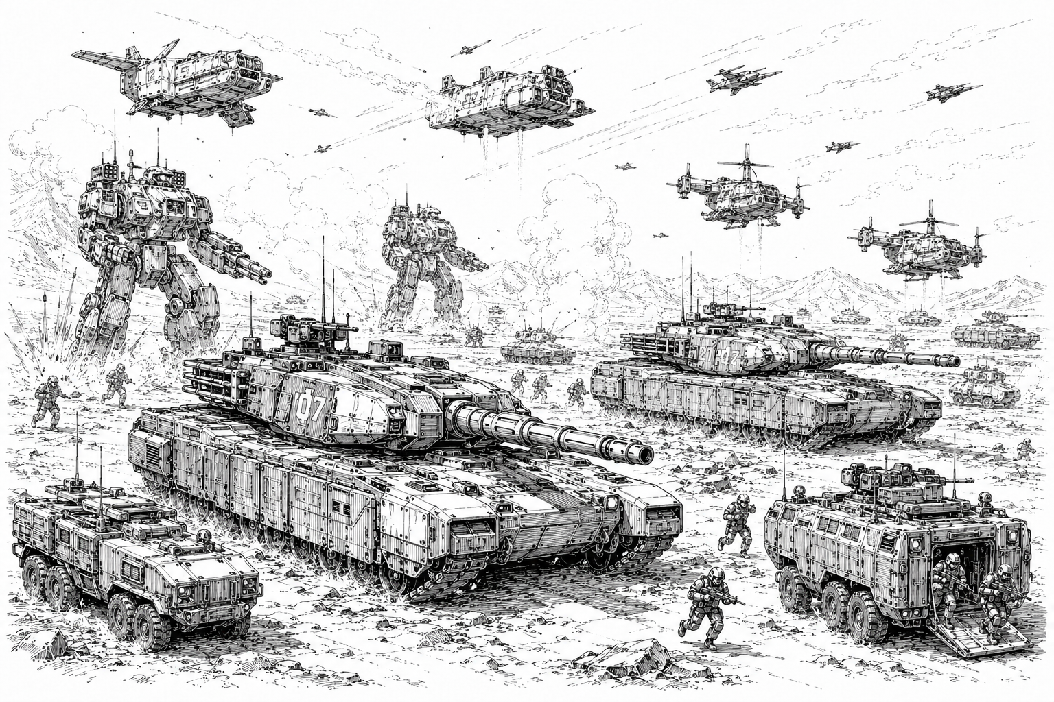 Conventional forces